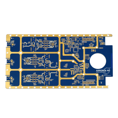 Hight TG 빠른 회전 PCB 시제품 침수 금 2oz 구리 입히는 널